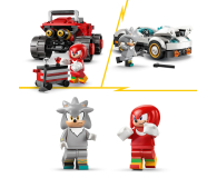 LEGO SONIC 77118 Silver w samochodzie kontra Knuckles w monster t - 1473587 - zdjęcie 11